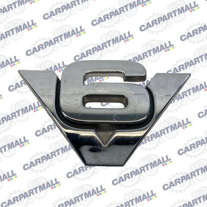 2007-2012 FORD ESCAPE REAR LIFT GATE V6 EMBLEM BADGE LOGO SYMBOL OEM