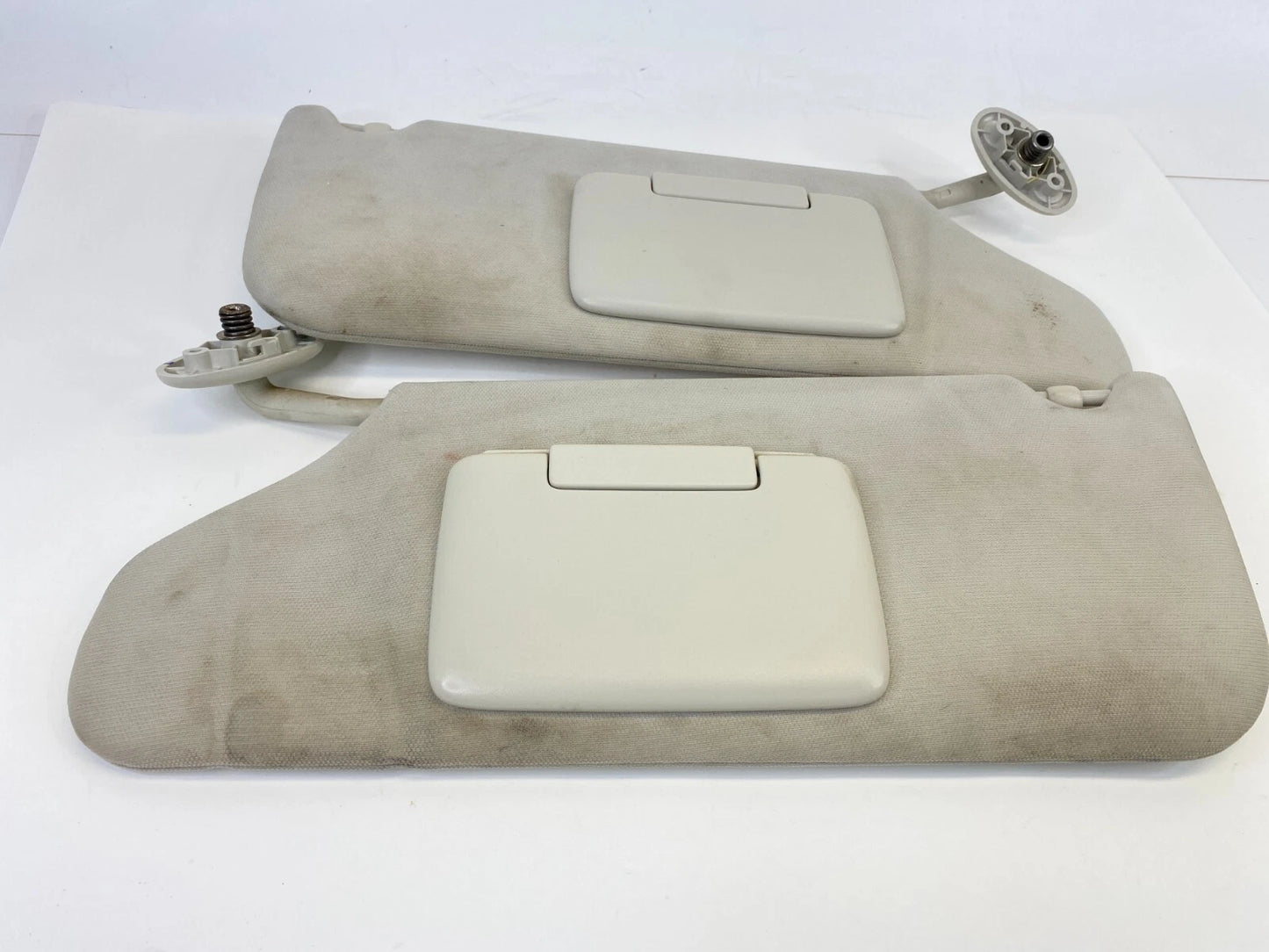 08-10 DODGE AVENGER LEFT & RIGHT SUNVISOR DRIVER & PASSENGER SUN VISOR SET PAIR