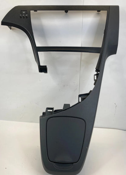 10-15 TOYOTA PRIUS CENTER CONSOLE CUP HOLDER W SCREEN RADIO BEZEL TRIM PANEL OEM