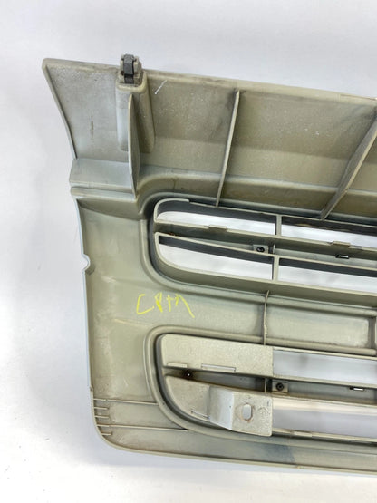 2000-2002 ISUZU TROOPER WHITE UPPER FRONT BUMPER CHROME GRILLE GRILL OEM