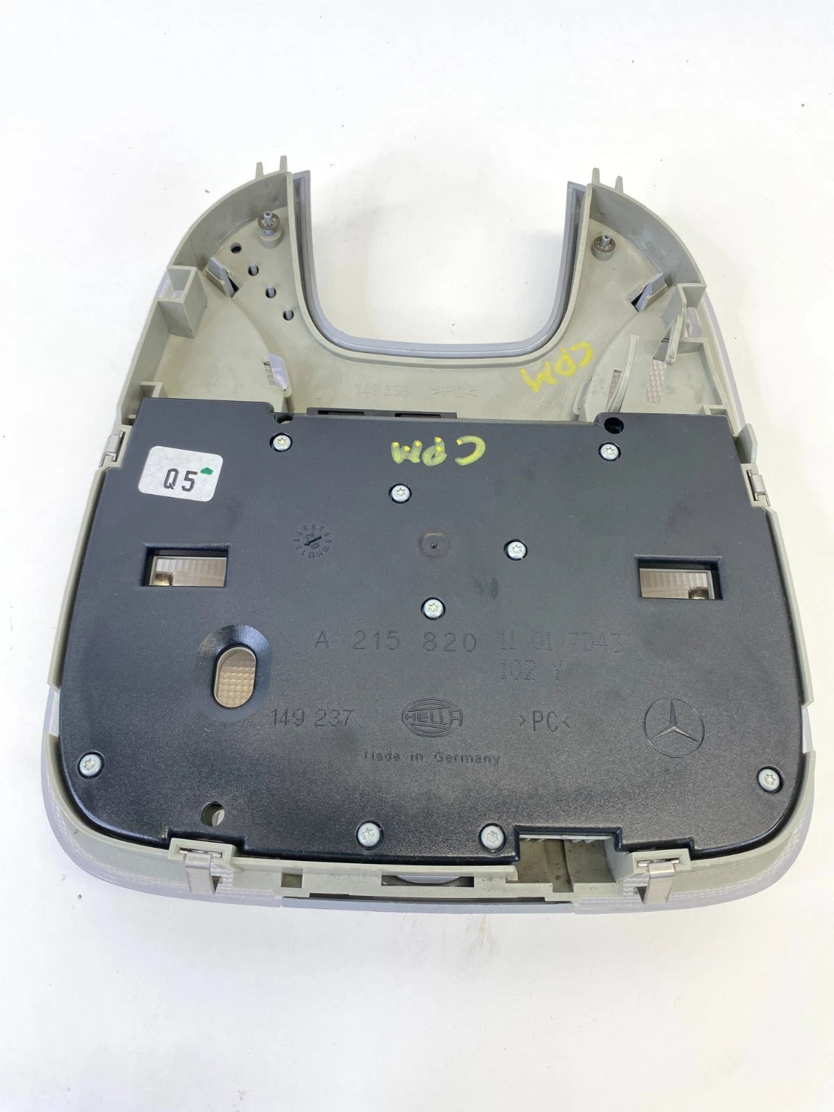 2000-2006 MERCEDES S-CLASS S430 FRONT OVERHEAD CONSOLE DOME LIGHT OEM A215820110