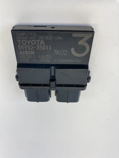 2006-2009 TOYOTA PRIUS FRONT SEAT OCCUPANT OCCUPANCY MODULE 89952-35011 OEM