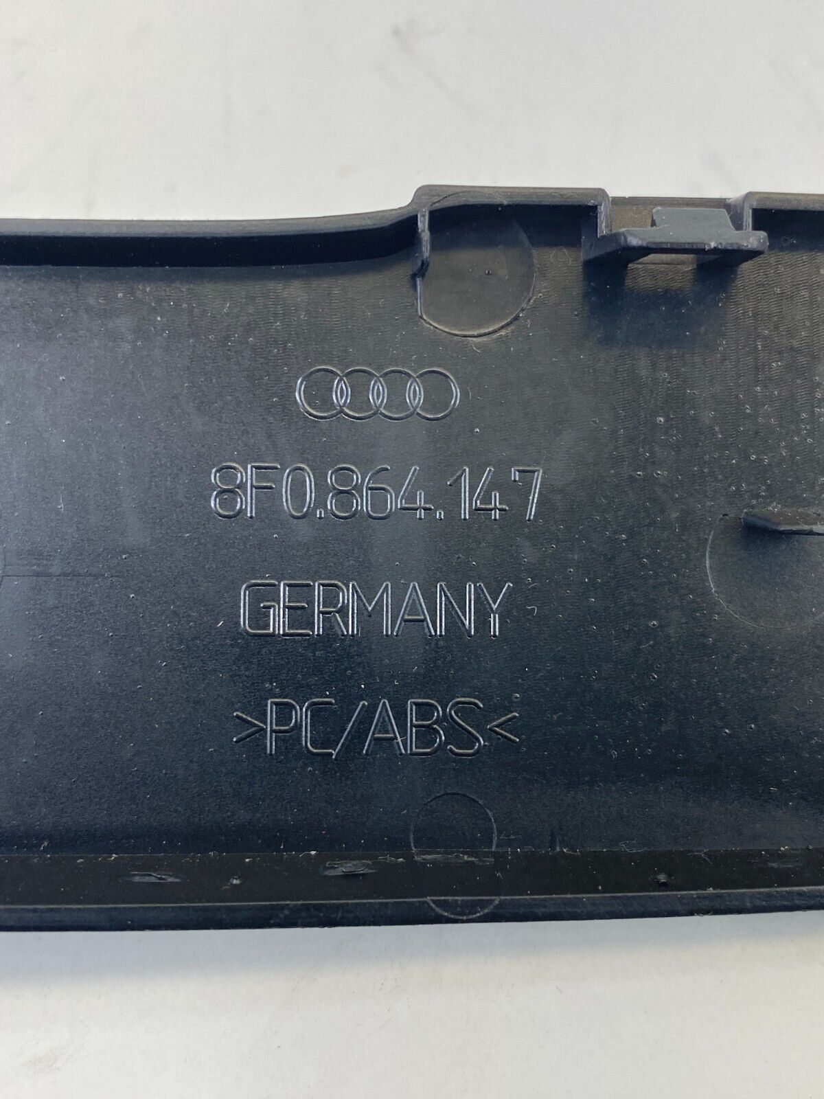 2009-2016 Audi A4 Quattro Center Console Rear Cover Trim Panel 8F-0864-147 OEM