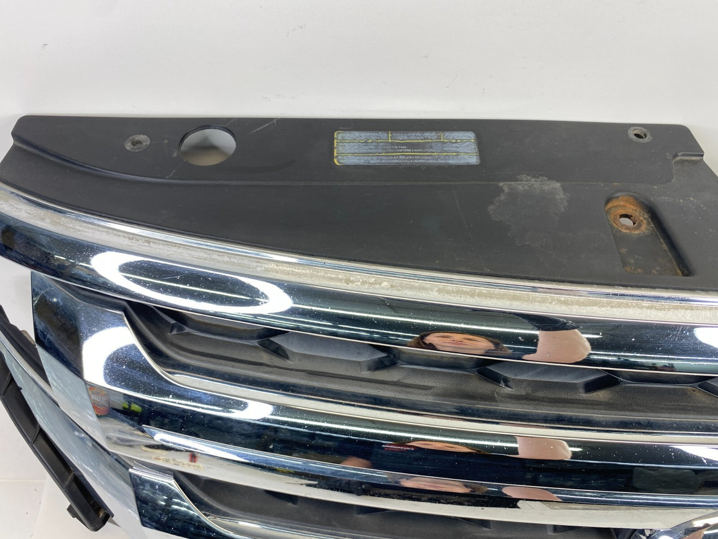 2011-2014 Ford Edge Bumper Front Upper Chrome Grill Grille Trim BT43-8A164-ADW