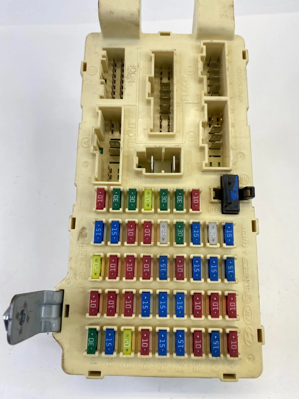 07-09 HYUNDAI SANTA FE 3.3L V6 INTERIOR CABIN JUNCTION FUSE BOX 91950-2B200 OEM