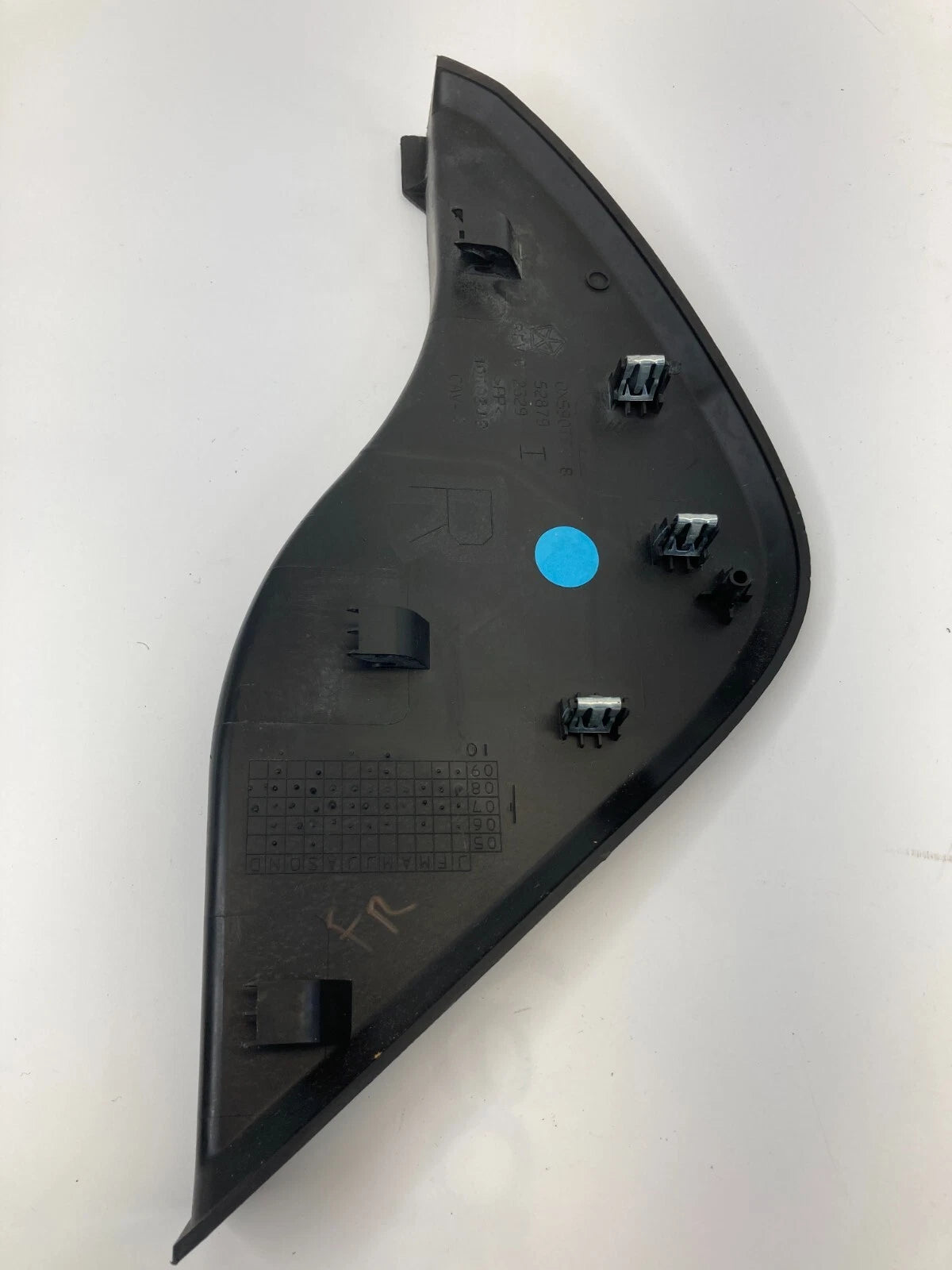 11-14 DODGE AVENGER RIGHT PASSENGER SIDE DASH END CAP COVER TRIM 0XS90TRMAB OEM