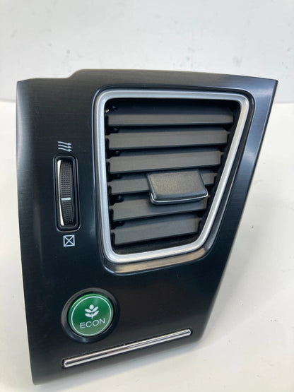 2014 2015 Honda Civic Dash Left Side Outlet A/C Air Vent Grille w/ ECON Switch