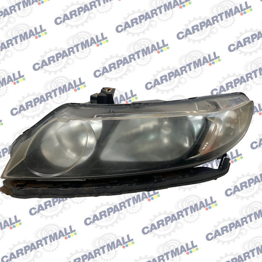 2006-2011 Honda Civic Front Left Driver Headlight Headlamp Lamp Halogen OEM