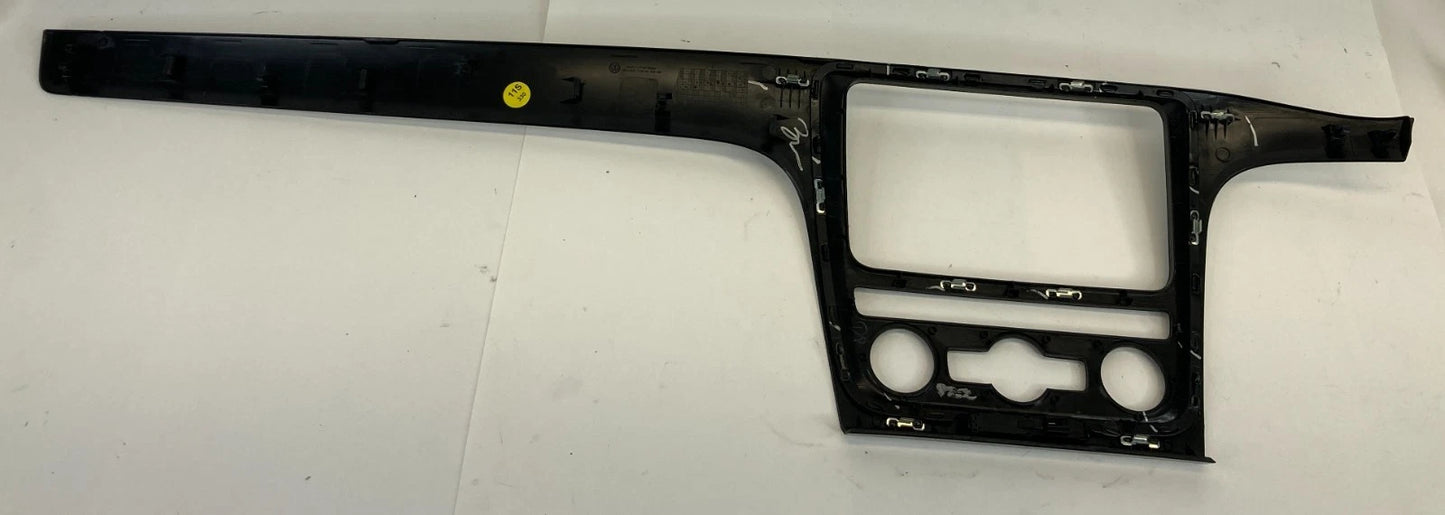 12-15 VOLKSWAGEN PASSAT DASH PANEL TRIM PLATE INSTRUMENT BEZEL 561857212B OEM