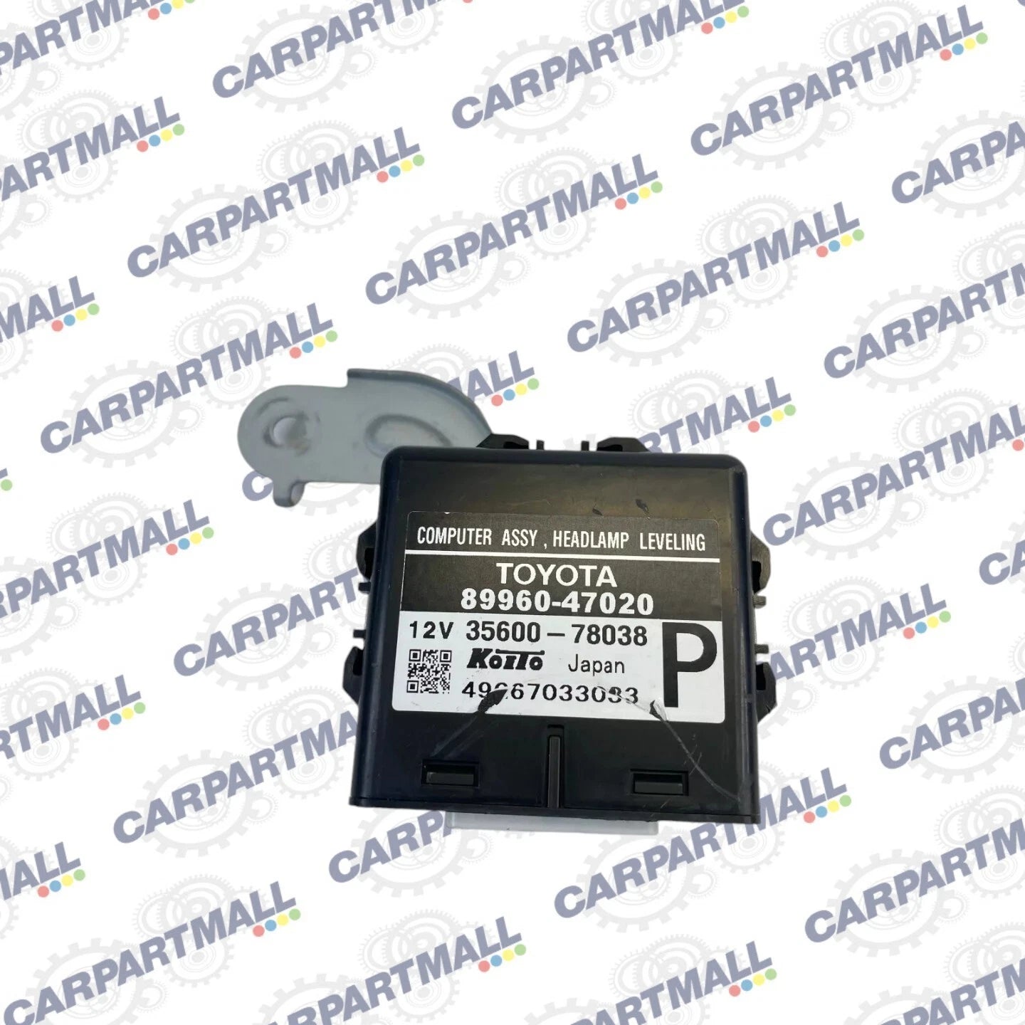 04 05 TOYOTA PRIUS HEADLIGHT LAMP LEVELING COMPUTER CONTROL MODULE 89960-47020