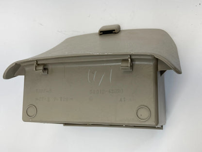 2001-2007 TOYOTA HIGHLANDER REAR CENTER CONSOLE STORAGE POCKET 58912-48030 OEM