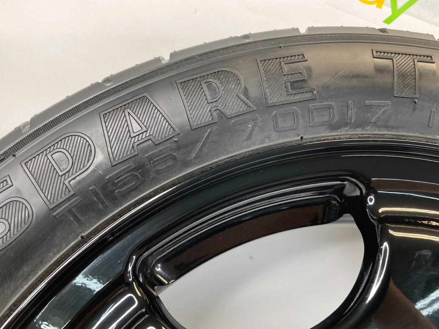 09-19 FORD FLEX EMERGENCY ALUMINUM WHEEL SPARE TIRE T155/70/D17 110M R17 17" OEM