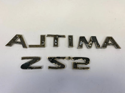 2002-2006 NISSAN ALTIMA REAR DECK LID TRUNK EMBLEM BADGE LETTERS CHROME OEM