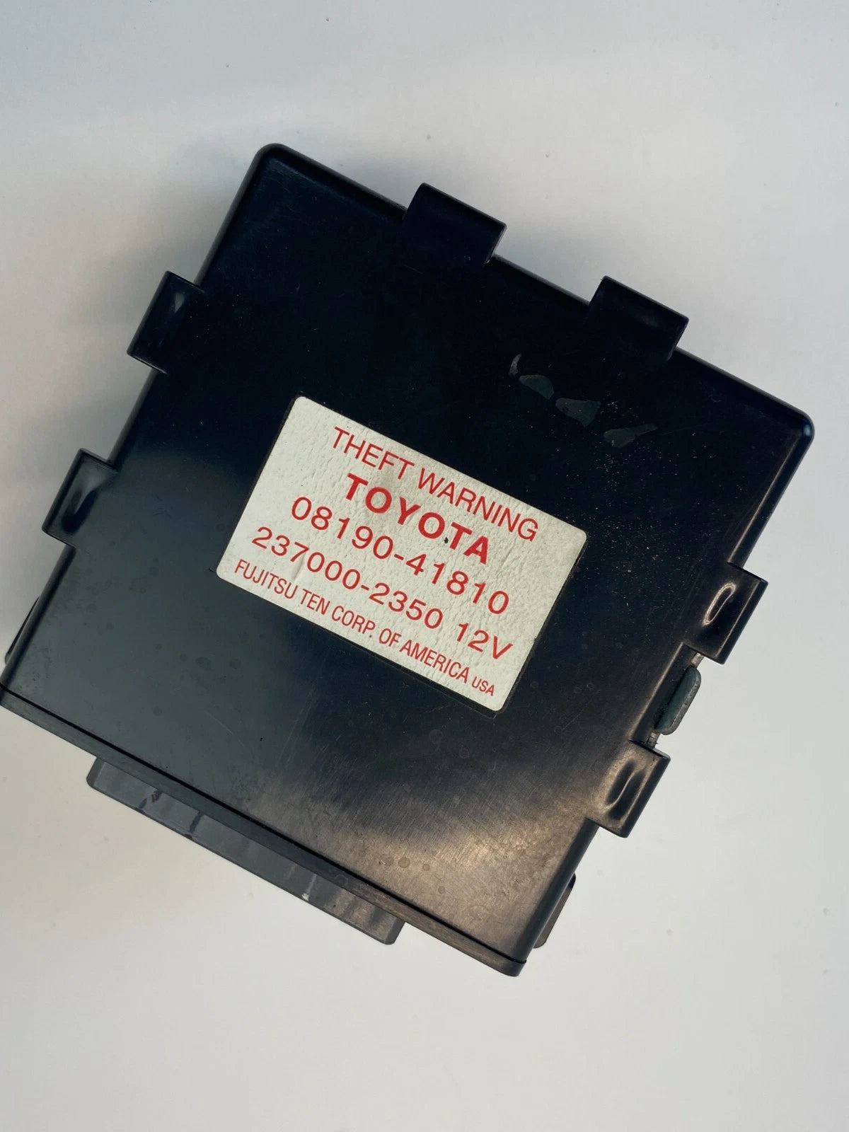2000-2004 TOYOTA AVALON 3.0L THEFT WARNING SECURITY CONTROL MODULE OEM 08190-418
