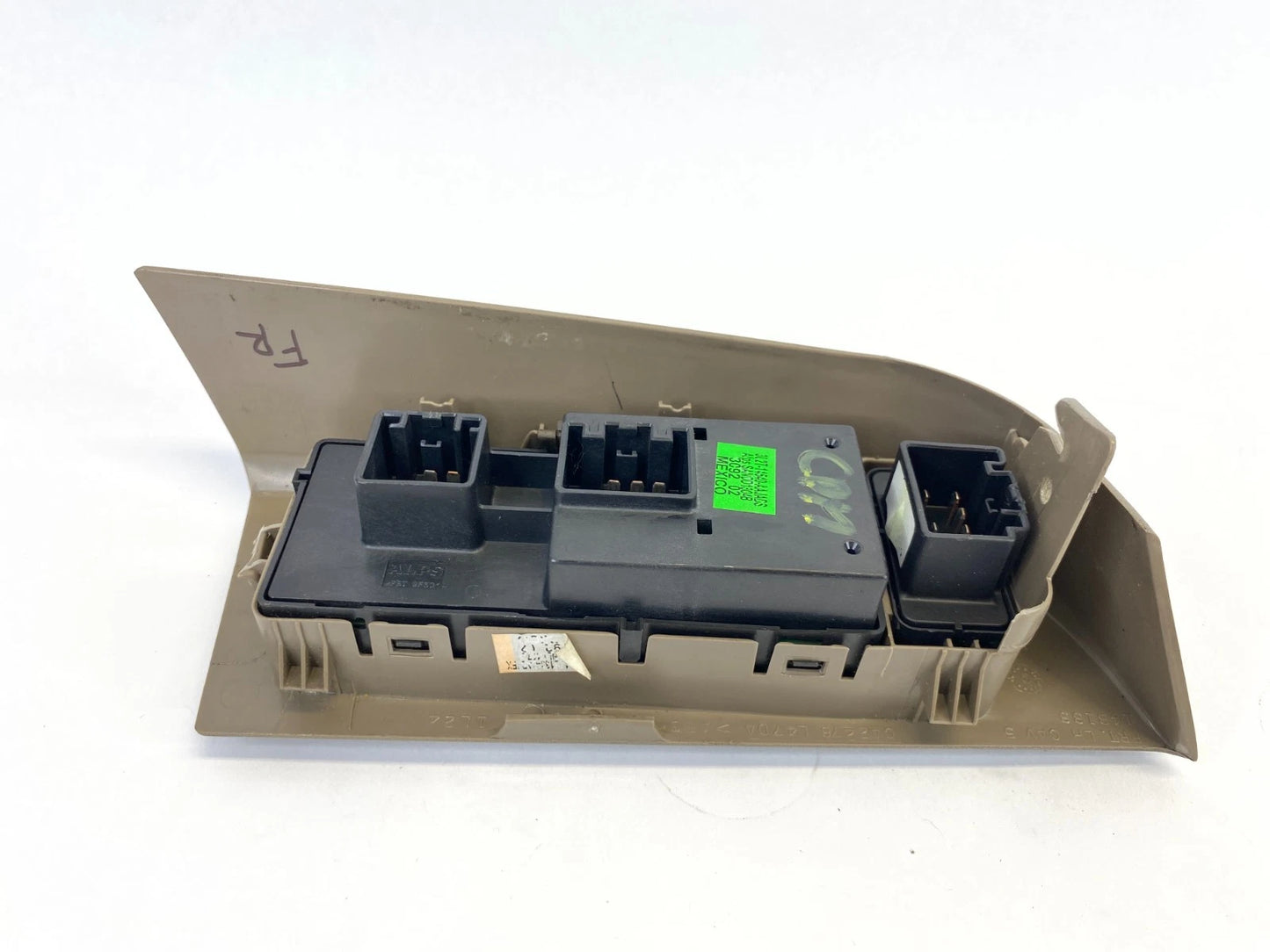02-05 FORD EXPLORER FRONT LEFT DOOR MASTER WINDOW SWITCH W/ BEZEL 3L2T-14540-AAJ