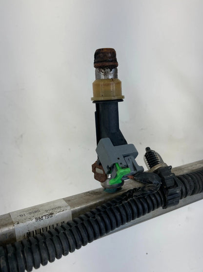 2002-2005 CHEVROLET TRAILBLAZER 4.2L L6 FUEL INJECTOR RAIL W/ INJECTORS OEM