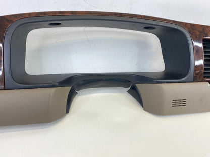 98-02 LINCOLN TOWN CAR DASH INSTRUMENT CLUSTER BEZEL W/ AIR VENT F7AH-19893-AAW