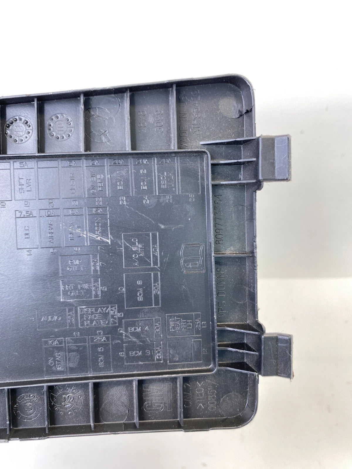 2011-2016 CHEVROLET CRUZE INTERIOR FUSE BOX COVER LID DRIVER SIDE DASH OEM