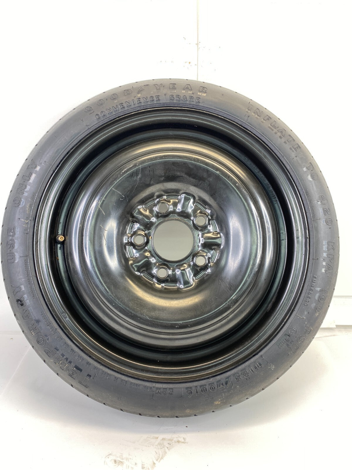 2002-2012 Mitsubishi Galant Emergency Spare Tire Compact Donut T125/70D16 96M