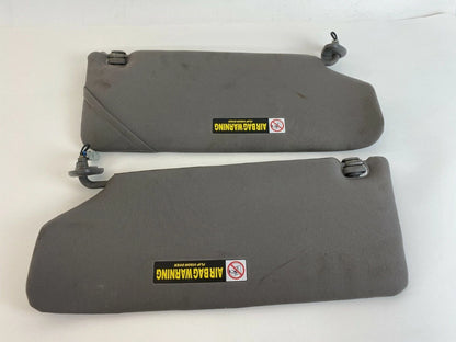 2008-2010 HONDA ODYSSEY W SUNROOF SUNVISOR SUN VISOR W/ LIGHT SET GRAY OEM