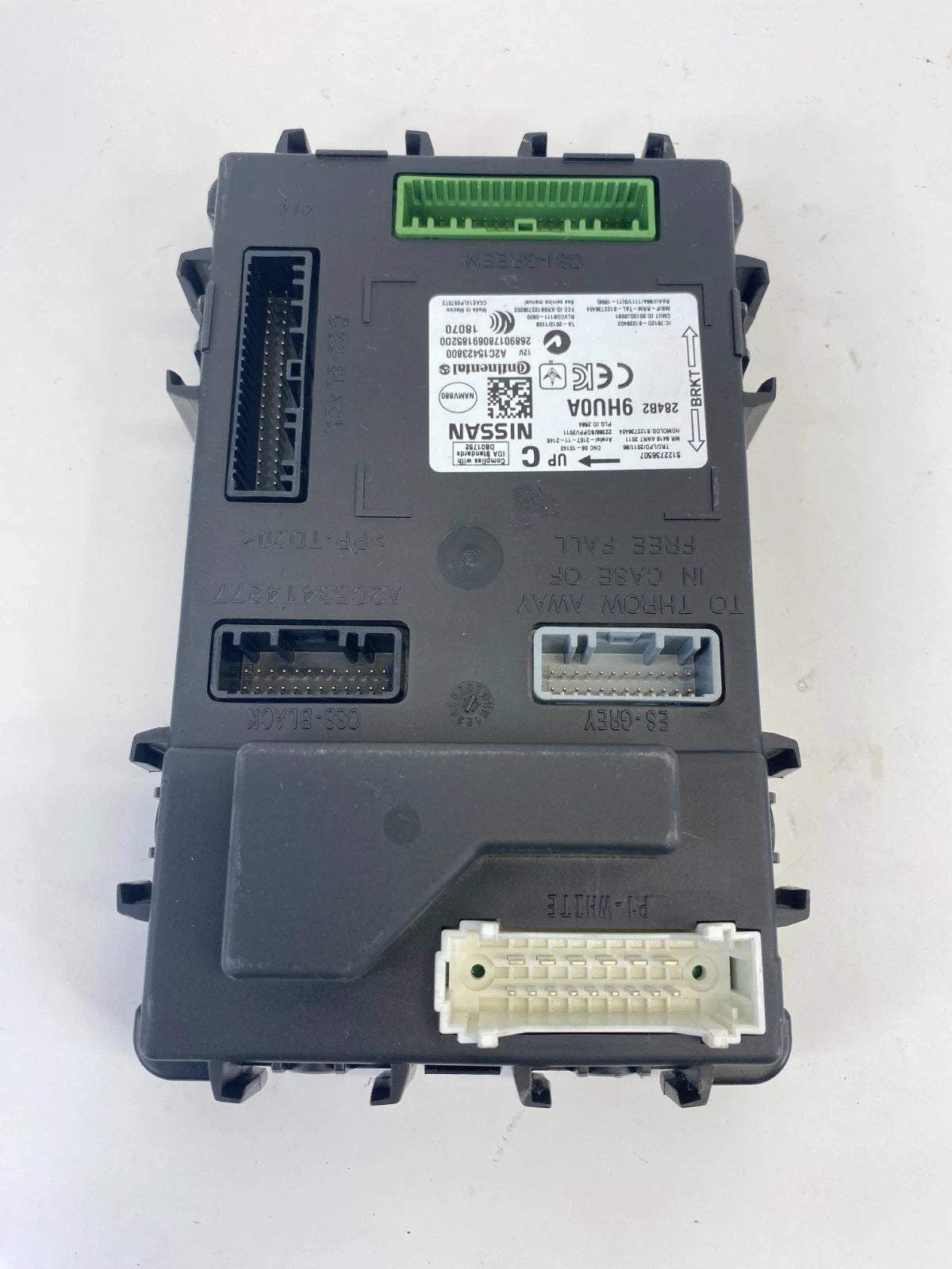 2017 2018 Nissan Altima BCM Chassis Body Controller Module Assembly 284B2-9HU0A