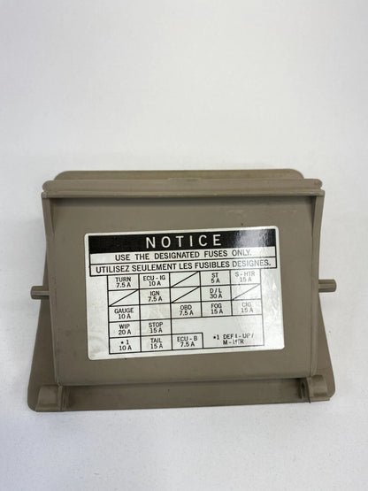 1998-2002 TOYOTA COROLLA INSTRUMENT PANEL STORAGE COMPARTMENT POCKET COIN TRAY