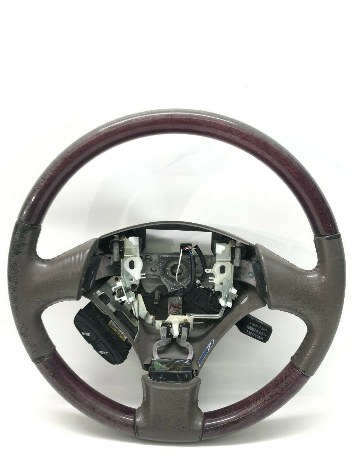 2002 2003 Lexus ES300 Steering Wheel Leather & Woodgrain w/ Cruise Control OEM