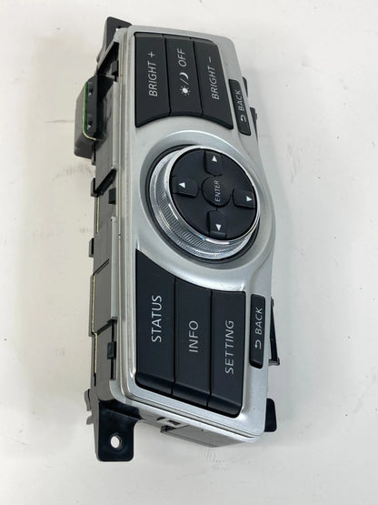2009-2014 NISSAN MAXIMA INFO RADIO AUDIO SETTINGS DASH CONTROL 9N00B-210451 OEM