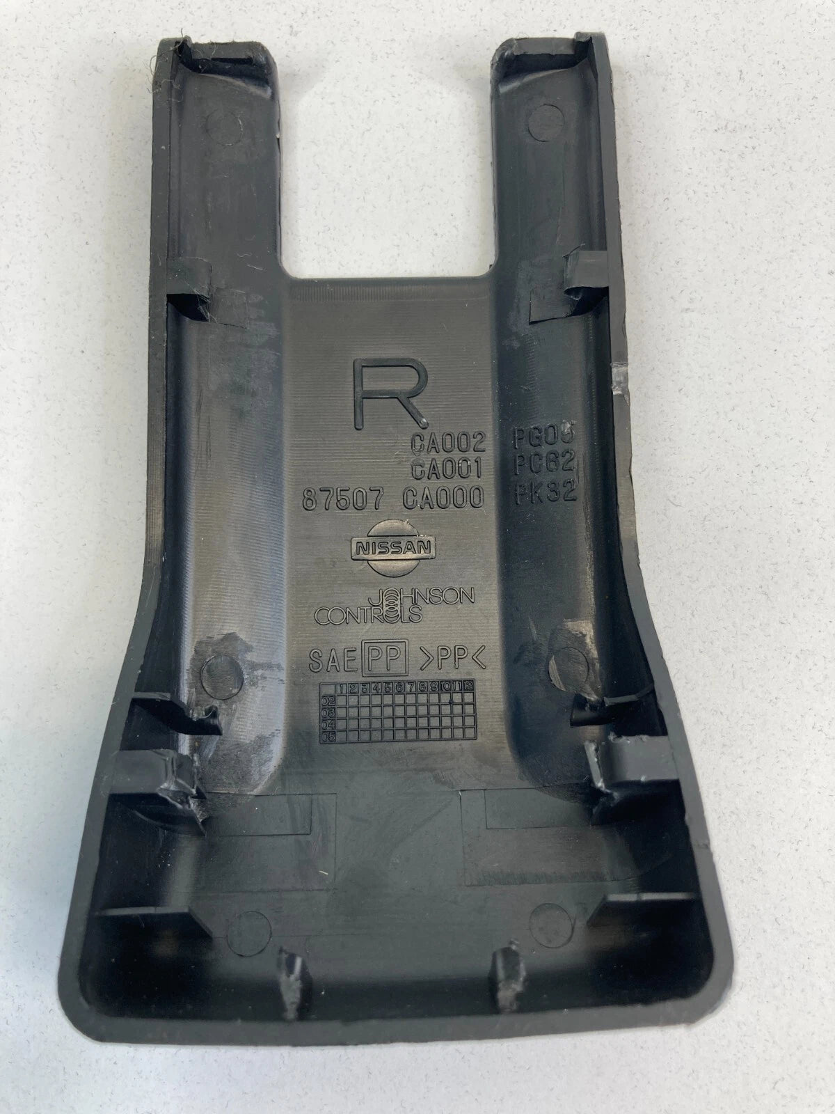 03-07 NISSAN MURANO FRONT RIGHT PASSENGER SEAT TRACK COVER TRIM 87507-CA000 OEM