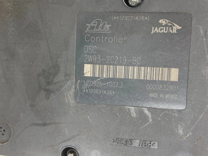 02-05 JAGUAR S-TYPE 3.0L AT RWD ABS ANTI LOCK BRAKE PUMP MODULE 2W93-2C219-BC