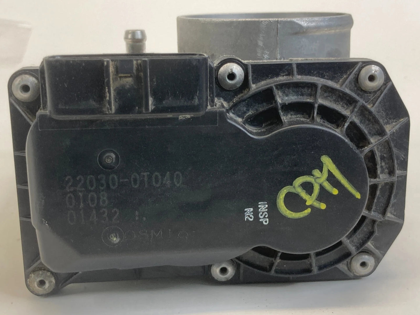 2009-2011 TOYOTA COROLLA MATRIX 1.8L THROTTLE BODY THROTTLE VALVE 22030-0T040