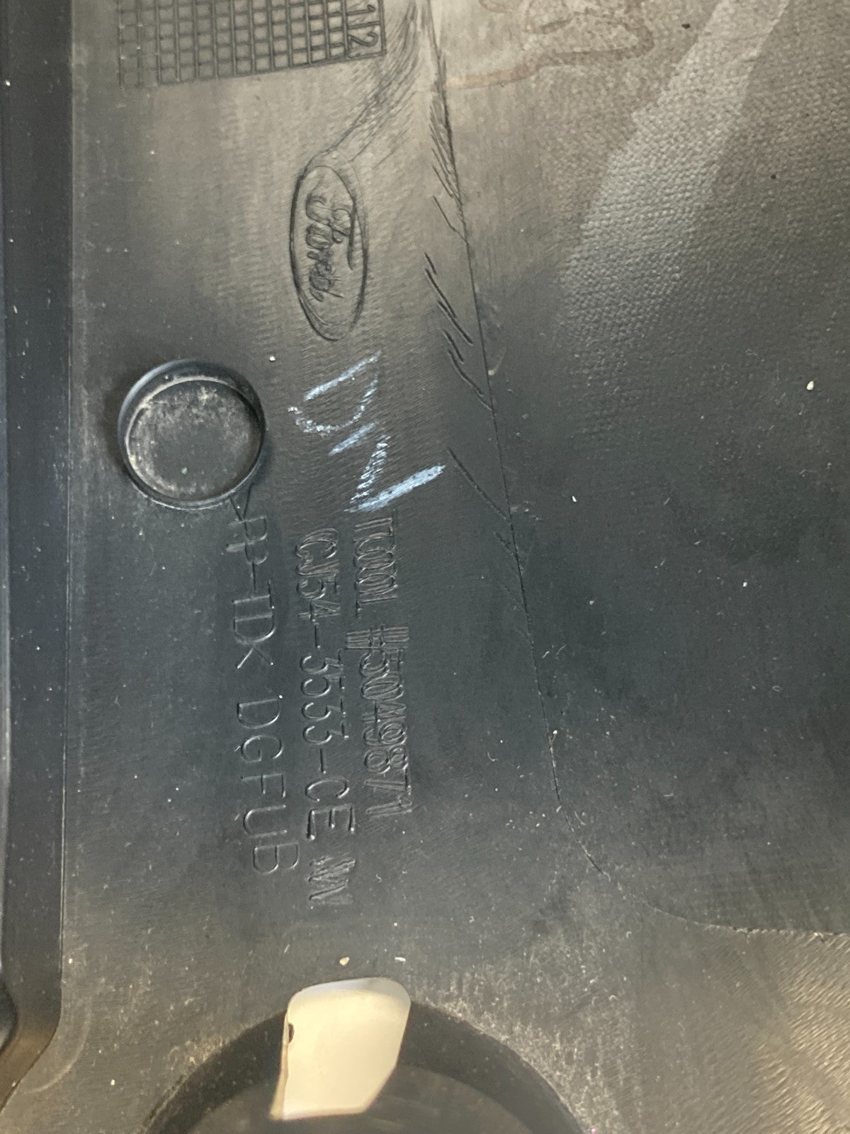 2013-2018 Ford C-Max Steering Column Upper & Lower Bezel Cover Trim Shroud