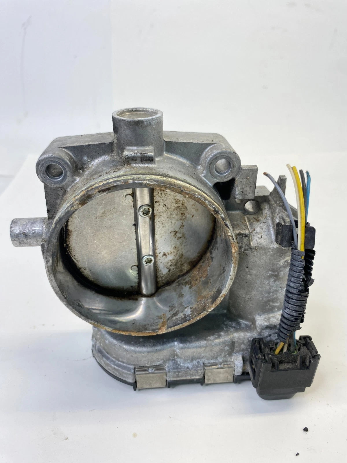 2006 MERCEDES CLS500 CL500 ENGINE AIR INTAKE THROTTLE BODY ASSEMBLY A1131410125