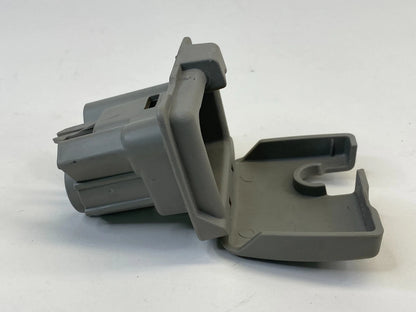 2004-2006 CADILLAC SRX REAR 2ND SEAT SAFETY BUCKLE ANCHOR HOOK COVER TRIM OEM