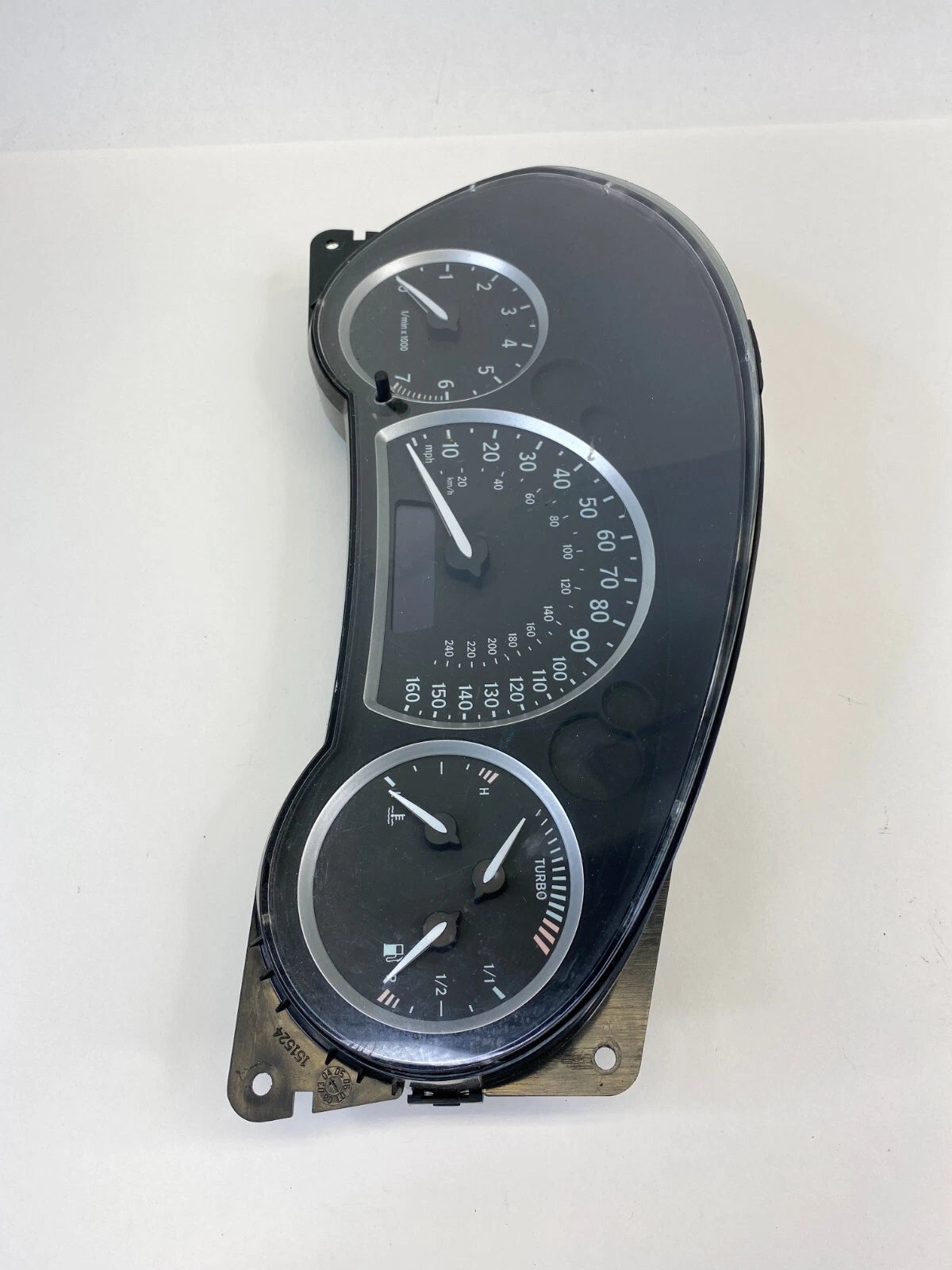 03-06 SAAB 9-3 INSTRUMENT CLUSTER SPEEDOMETER GAUGES 144K MILES P12759336 OEM