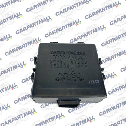 09-15 TOYOTA PRIUS TIRE PRESSURE MONITORING SYSTEM CONTROL MODULE 89769-47030