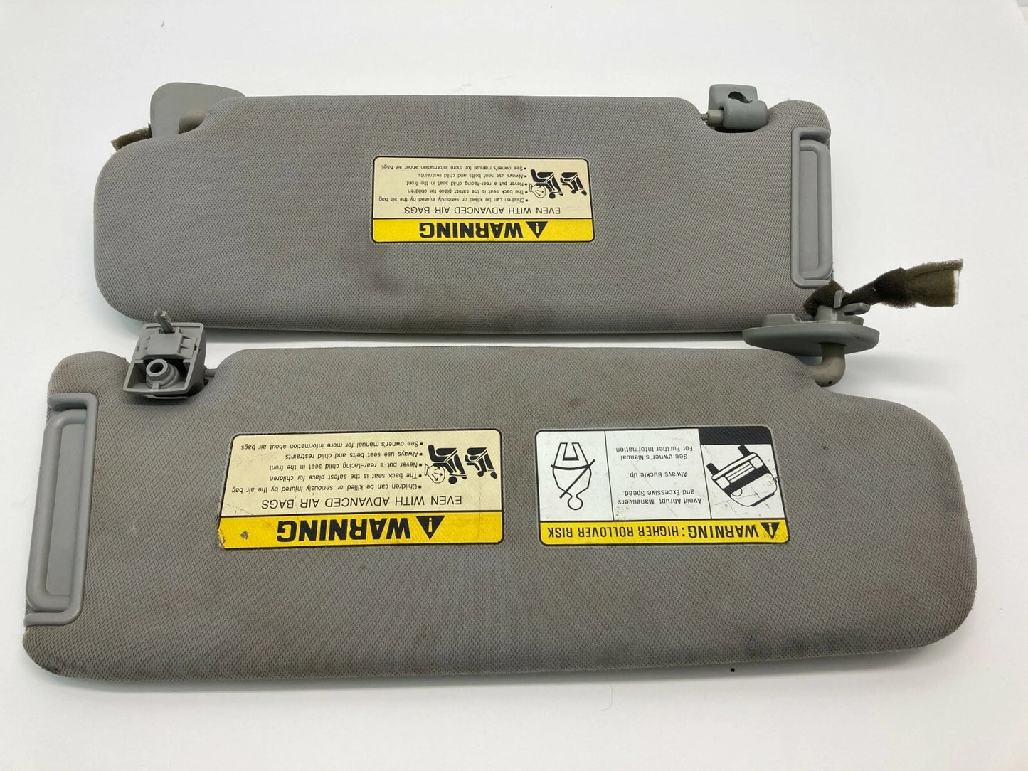 2007-2012 HYUNDAI VERACRUZ LEFT RIGHT SIDE SUNVISOR SUN VISOR SHADE SET PAIR OEM
