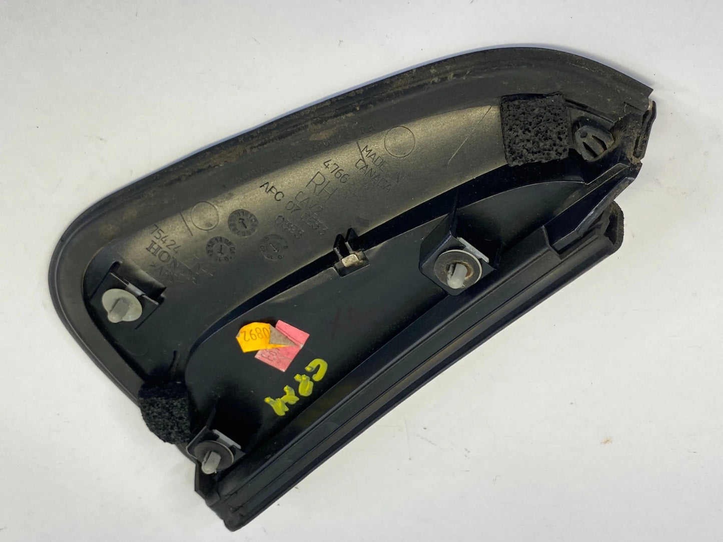2009-2014 ACURA TL REAR RIGHT SIDE QUARTER CORNER TRIM MOLDING 75424-TK4A OEM