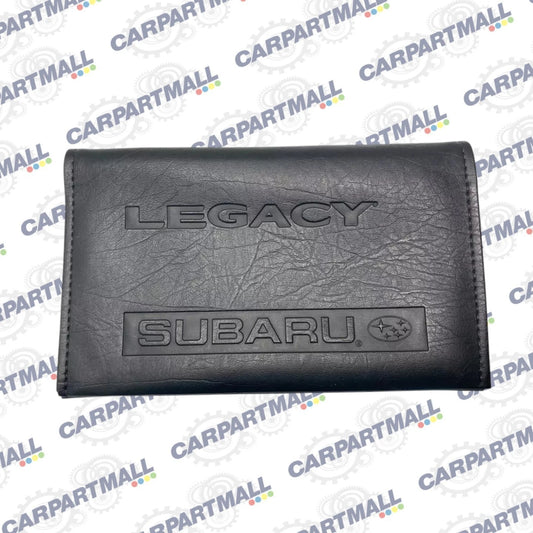 2000 00 SUBARU LEGACY SEDAN OWNERS MANUAL GUIDE BOOK CASE ONLY OEM