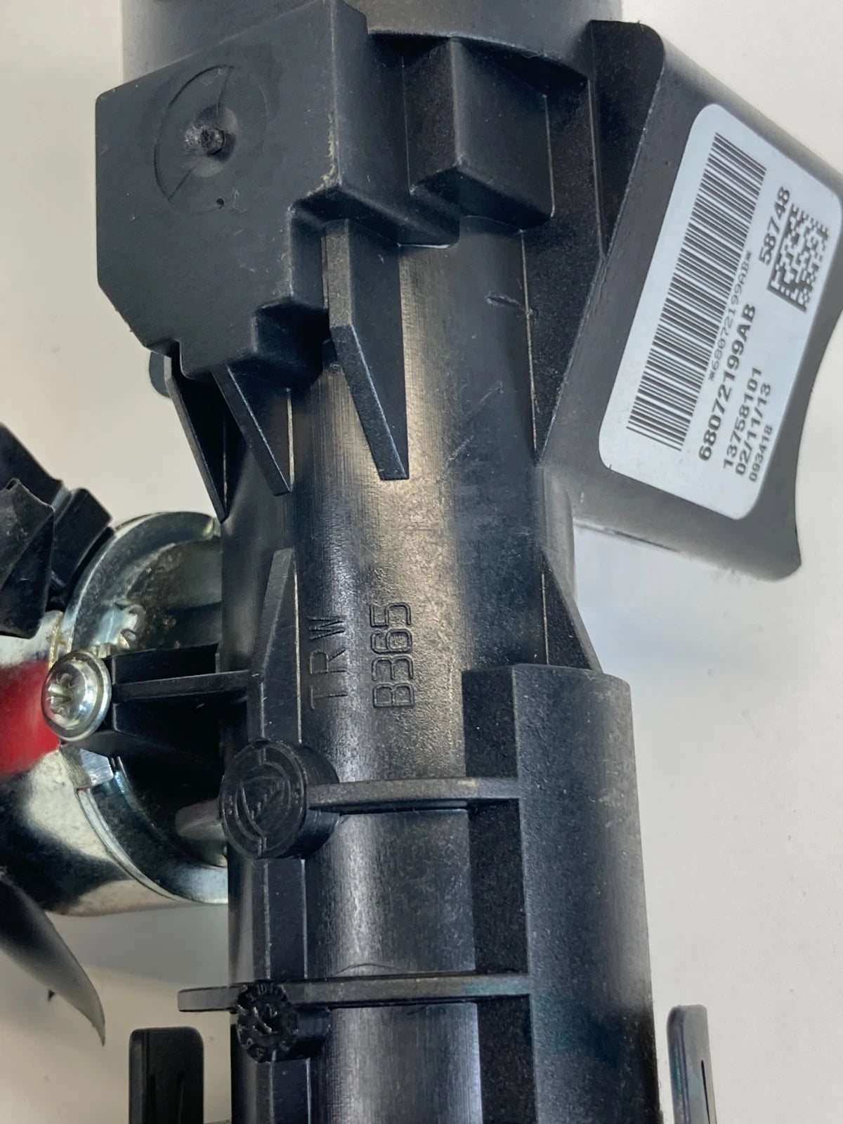 2012-2019 FIAT 500 1.4L A/T IGNITION SWITCH LOCK CYLINDER W/ KEY 68072199AB OEM