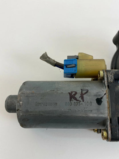 2001-2005 PONTIAC AZTEK REAR RIGHT BACK SIDE DOOR WINDOW MOTOR 990875100 OEM