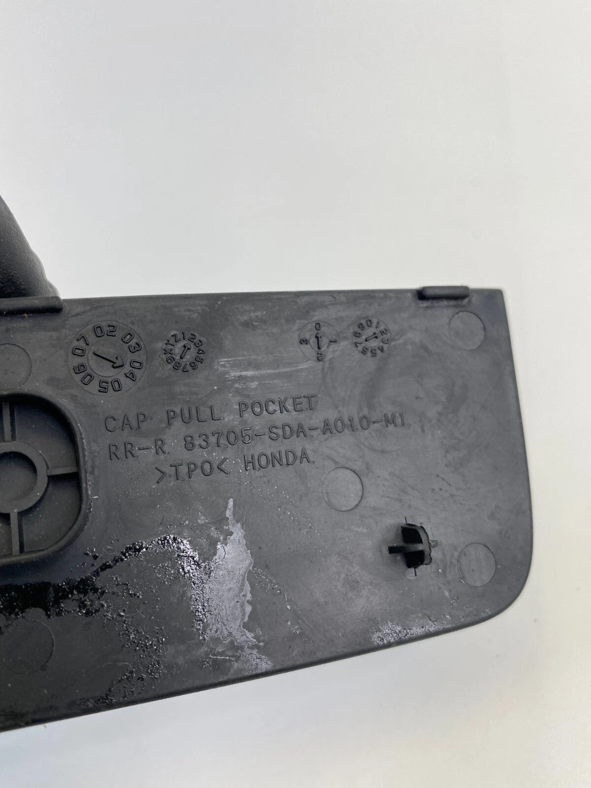 2003-2007 HONDA ACCORD SEDAN REAR RIGHT DOOR POCKET INSERT MAT 83705SDAA010M1