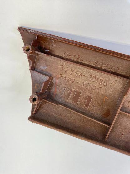 98-05 LEXUS GS300 REAR LEFT DOOR PANEL TRIM MOLDING BEZEL WOOD 67784-30140 OEM