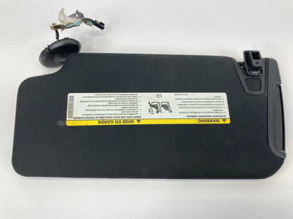 11-14 DODGE CHARGER RIGHT PASSENGER SIDE SUNVISOR SUN VISOR W ILLUMINATION OEM
