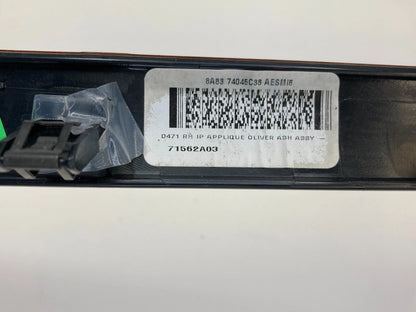 2009-2012 FORD FLEX RIGHT DASH WOOD GRAIN TRIM W/ SWITCHES 8A83-74045C38 OEM