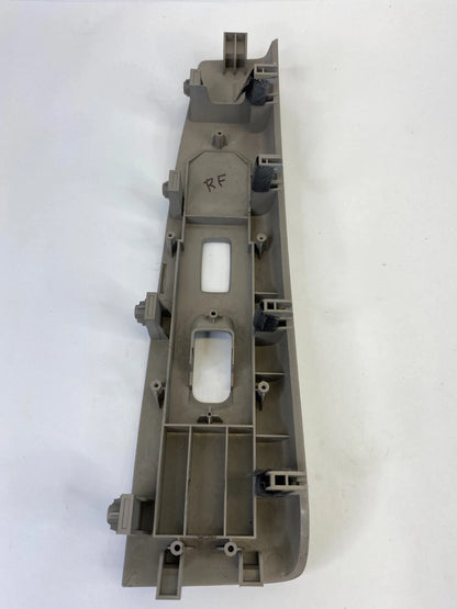2007-2009 HYUNDAI SANTA FE FRONT RIGHT PASSENGER WINDOW SWITCH BEZEL TRIM OEM