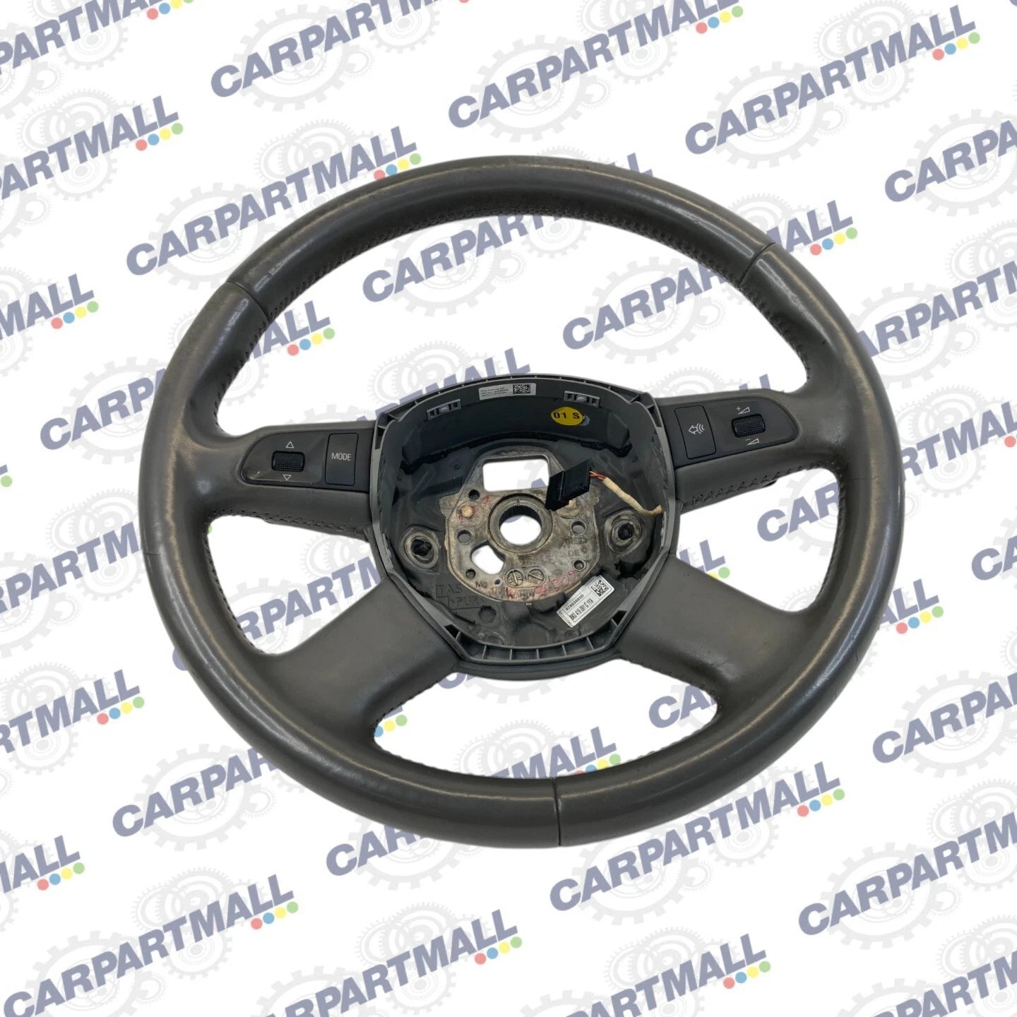 06-08 AUDI A4 A4 QUATTRO FRONT STEERING WHEEL W/AUDIO SWITCH CONTROL 8K0419091C