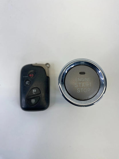 2006-2015 LEXUS GS350 IS350 ENGINE START STOP BUTTON SWITCH W/ REMOTE KEY OEM