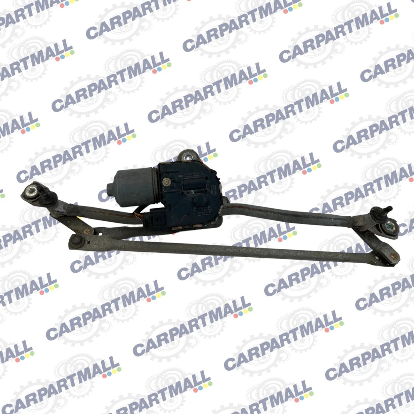 05-11 AUDI A6 FRONT WINDSHIELD WIPER TRANSMISSION MOTOR W/LINKAGE 4F1955119 OEM