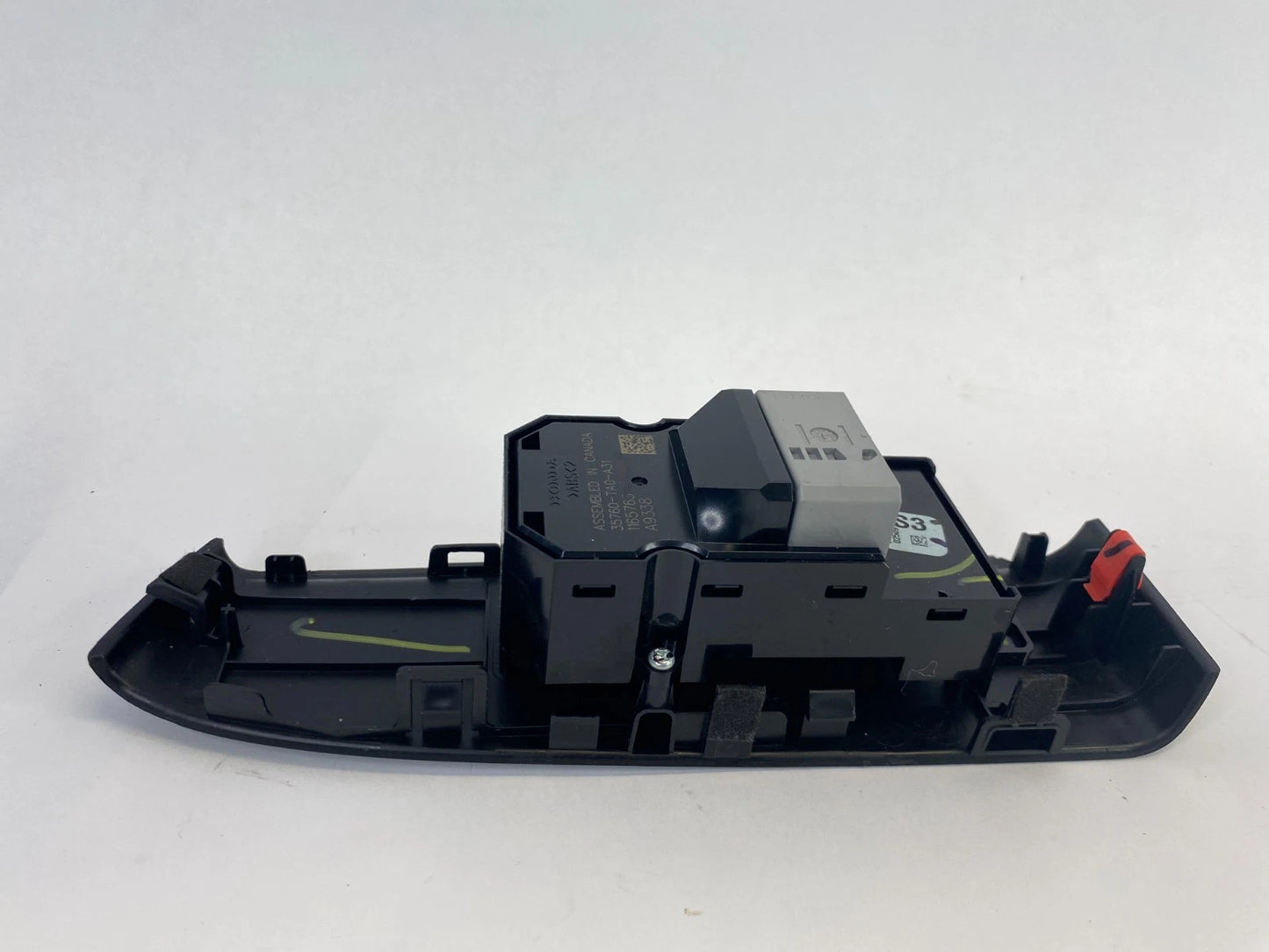 2008-2012 HONDA ACCORD FRONT RIGHT SIDE WINDOW SWITCH W/ BEZEL 35760-TA0-A31 OEM